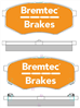 TRADE-LINE BRAKE PADS SET KIA SPORTAGE 2.0, 2.4 AWD BT2120TS