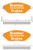 TRADE-LINE BRAKE PADS SET HOLDEN BARINA SPARK (MJ) 1.2i BT2123TS