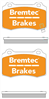 EURO-LINE BRAKE PADS SET CHRYSLER 300C SRT8 6.1L BREMBO BT2124ELC