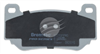 PRO-LINE BRAKE PADS SET HOLDEN HSV VZ CLUBSPORT (AP) BT2131PRO