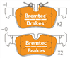 EURO-LINE BRAKE PADS SET BMW 2 (F45) 225 i xDrive 2014- BT21490ELC