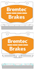 PRO-LINE BRAKE PADS SET HONDA LEGEND IV (KB_) AWD BT2182PRO