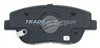 TRADE-LINE BRAKE PADS SET KIA RIO UB 1.4, 1.6 2011- BT2222TS