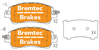 PRO-LINE BRAKE PADS SET MAZDA 2 (GJ) 1.5L 2014- BT22820PRO