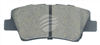 TRADE-LINE BRAKE PADS SET HYUNDAI i40 (VF) 1.7 CRDi 2012 BT2298TS