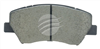 EURO-LINE BRAKE PADS SET RENAULT FLUENCE (L38C_) 2.0L BT2314ELC