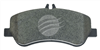 EURO-LINE BRAKE PADS SET BT2317ELC