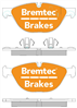 EURO-LINE BRAKE PADS SET BMW X6 (E71, E72) 2008- BT2319ELC