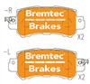 TRADE-LINE BRAKE PAD REAR SET MAZDA CX5 (KE, DK) 2.0L 2012- BT2344TS