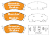 PRO SERIES BRAKE PAD BT25430PRO