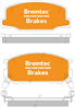 TRADE-LINE BRAKE PADS SET TOYOTA TARAGO TCR10,11 1990-00 BT258TS