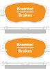 TRADE-LINE BRAKE PADS SET LEXUS LS400 1993-00 BT264TS