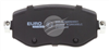 EURO-LINE BRAKE PADS SET RENAULT MEGANE (BFB) 1.2TDi BT26530ELC