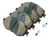 EURO-LINE BRAKE PADS SET RENAULT MEGANE (BFB) 1.2TDi BT26530ELC