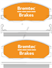 PRO-LINE BRAKE PADS SET HYUNDAI SANTE FE 2001- BT287PRO