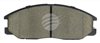 TRADE-LINE BRAKE PAD FRONT SET HYUNDAI GRANDEUR SANTA FE BT287TS