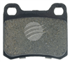 EURO-LINE BRAKE PADS SET MERCEDES 200 SERIES 1985-92 BT296ELC