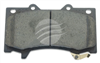 4WD FRONT BRAKE PADS SET NISSAN PATROL Y62 5.6L 2012- BT3001E