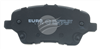 EURO-LINE BRAKE PADS SET FORD FIESTA VI 1.6L 2013- BT3006ELC