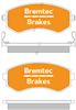 TRADE-LINE BRAKE PADS SET NISSAN PATROL GU Y61 4X4 BT366TS