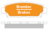 TRADE-LINE BRAKE PADS SET LEXUS SC400 1992-00 BT380TS