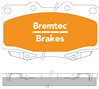 TRADE-LINE BRAKE PADS SET TOYOTA LANDCRUISER 80 SERIES BT386TS