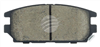 TRADELINE BRAKE PAD SET REAR MITSUBISHI EVO IV 1994-98 BT395TS