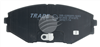 TRADELINE BRAKE PAD SET FRONT NISSAN MAXIMA/INFINITI 90-97 BT418TS