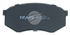 TRADE-LINE BRAKE PADS SET TOYOTA HILUX RN90 1989-98 BT420TS