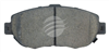 4WD BRAKE PADS SET LEXUS IS200 1999- BT431E