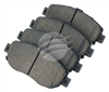 4WD BRAKE PADS SET LEXUS IS200 1999- BT431E