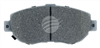 PRO-LINE BRAKE PADS SET LEXUS IS200 1999- BT431PRO