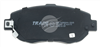 TRADE-LINE BRAKE PADS SET LEXUS IS200 1999- BT431TS