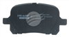 TRADE-LINE BRAKE PAD FRONT SET AVALON CAMRY ESTIMA PREVIA BT454TS