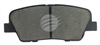 TRADE-LINE BRAKE PAD REAR SET SANTA FE, GENESIS KIA SORENTO BT459TS