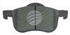 4WD BRAKE PADS SET VOLVO XC70 2002- BT486E