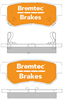 PRO-LINE BRAKE PADS SET HYUNDAI XG350 2004- BT499PRO