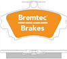 EURO-LINE BRAKE PADS SET VOLVO S40 1997- BT509ELC