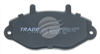 TRADE-LINE BRAKE PADS SET FORD TRANSIT VF 1994-01 BT537TS