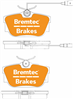 EURO-LINE BRAKE PADS SET BT549ELC