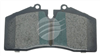 ENDURE BRAKE PAD FRONT SET COMMODORE VT- VZ PORSCHE 911 BT784E