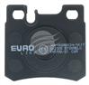 EURO-LINE BRAKE PADS SET MERCEDES BENZ SLK 32 AMG R170K BT800ELC