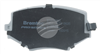 PRO-LINE BRAKE PADS SET MAZDA MX-5 2DOOR 1.8 1993-01 BT834PRO