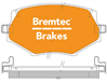 TRADELINE BRAKE PAD SET FRONT MAZDA MX-5 2DOOR 1.8 1993-01 BT834TS