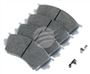 PRO-LINE BRAKE PADS SET FORD COURIER XL 4WD 2.5, 2.6 BT838PRO