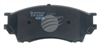 TRADELINE BRAKE PAD SET FRONT FORD COURIER XL 4WD 2.5, 2.6 BT838TS