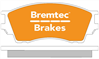 TRADELINE BRAKE PAD SET FRONT FORD COURIER XL 4WD 2.5, 2.6 BT838TS