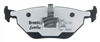 EURO-LINE BRAKE PADS SET SAAB 9-5 YS3E 2.0T, 2.3T 3.0T BT860ELC