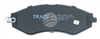 TRADE-LINE BRAKE PADS SET DAEWOO NUBIRA 1.6, 2.0 1997-03 BT871TS