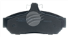 TRADE-LINE BRAKE PADS SET HOLDEN HX GIRLOCK ALLOY BT872TS